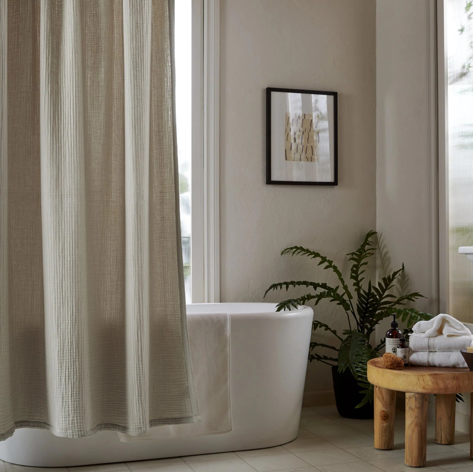 Serene® Signature Organic Cotton Curtain 4