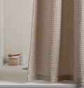 Serene® Signature Waffle Shower Curtain 1