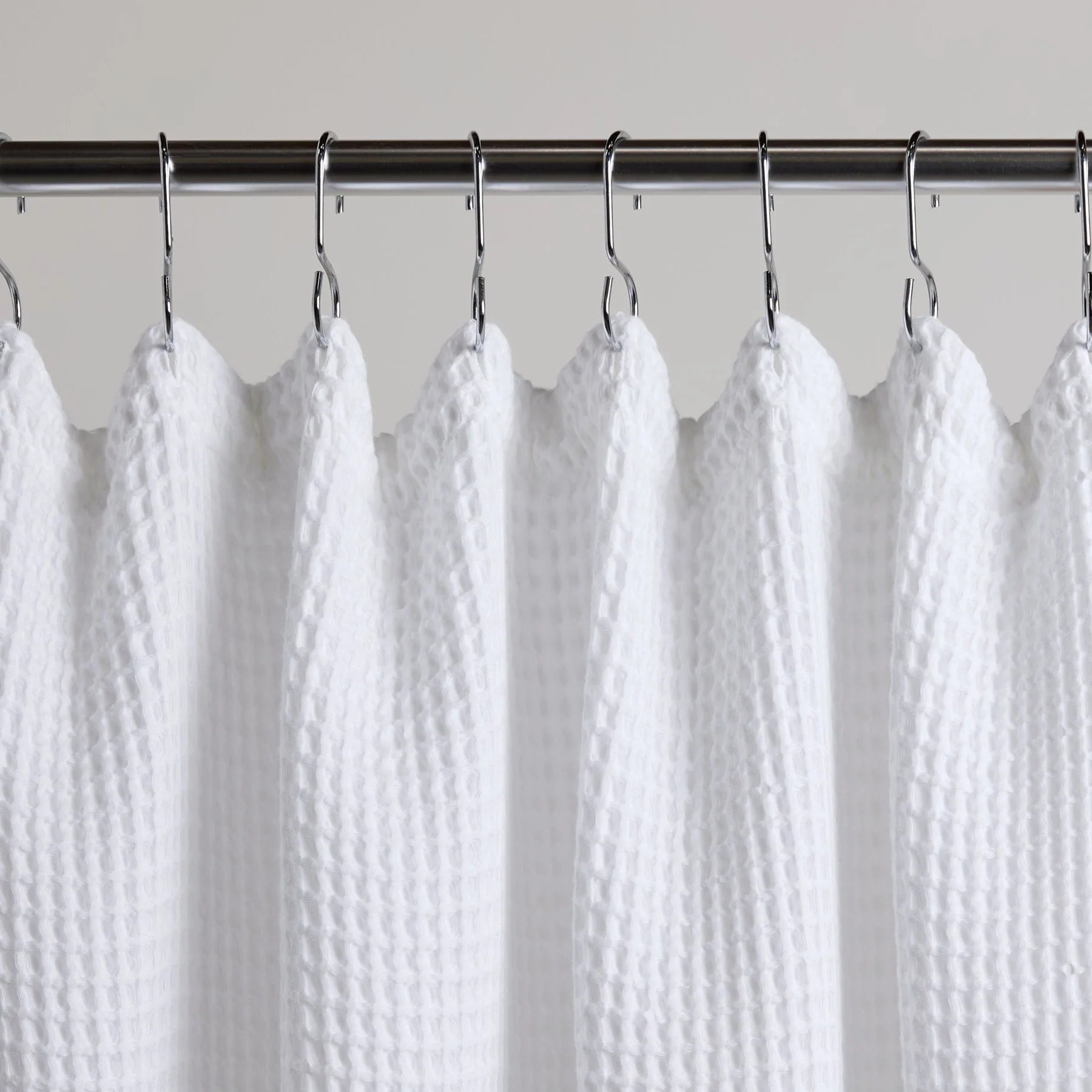 Serene® Signature Waffle Shower Curtain 2